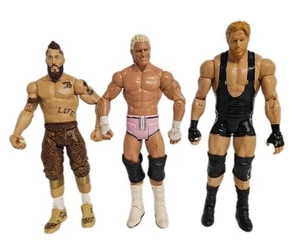Lotto action figure WWE Wrestling Enzo Amore Dolph Ziggler Jack Swagger Mattel - Foto 1 di 5
