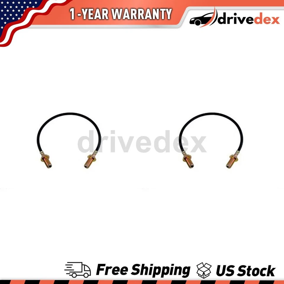 Pair Dorman - First Stop Brake Line Hose Fits 1975 1976 1977 Ford F-500 - Image 1 of 4