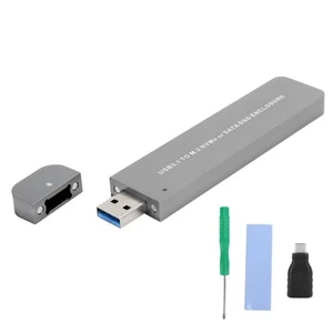Festplattenbox Aus Aluminiumlegierung USB 3.1 Zu M.2 NVMe/ SSD-Gehäuse URS - Afbeelding 1 van 17