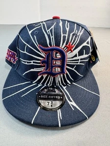 Cappello da baseball Detroit Stars Motor City Negro League taglia 7 3/4 TISA copricapo NUOVO - Foto 1 di 8