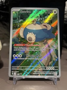 Snorlax - SVP051 151 ETB Promo Illustration Rare Pokemon - NM *BULK AVAILABLE* - Picture 1 of 2