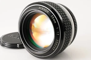 Lente de montaje Nikon Ai Nikkor 50 mm f/1,2 MF estándar Prime F [como nueva] de Japón - Imagen 1 de 12