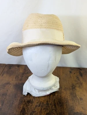 Vintage BeeCool Women's Straw Hat Wide Brim  - Image 1 of 4