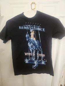 Beyoncé Oficial Renacimiento Gira Mundial Mercancía Disco Vaquero Sombrero Camiseta Talla M - Imagen 1 de 5