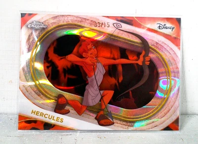 2025 Topps Cromo Disney #44 Hércules Lava Inferno Naranja 3/15 Foto 1 de 3