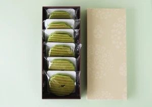 Japanische Matcha Creme Waffel Reis Cracker Senbei Sweet Candy UJI SENKIEN 156g - Bild 1 von 20