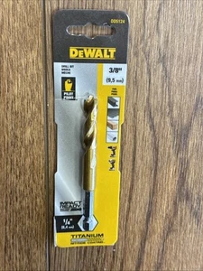 DeWalt Impact Ready 3/8" X 4" Punta da Trapano in Acciaio Alta Velocità Gambo Esagonale DD5124 - Foto 1 di 13
