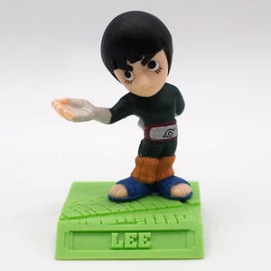 Rock Lee Naruto Ninja Encyclopedia Mini Figure Gashapon Bandai Japan ZC548 - Picture 1 of 7
