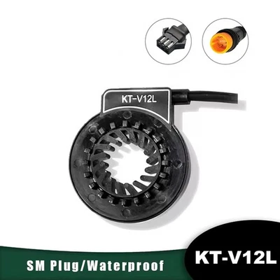 36/48V ebike V12L PAS Sensor 12 Magnent Dual Hall Sensors Pedal Assistant Sensor - Bild 1 von 4