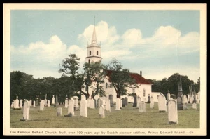 Vintage Belfast Church Postcard Prince Edward Island PECO Canada - Picture 1 of 2