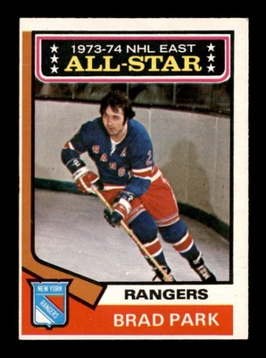 1974 年 O-Pee-Chee NHL #131 Brad Park AS EX/EX+ X3591717 — 第 1/3 张图片