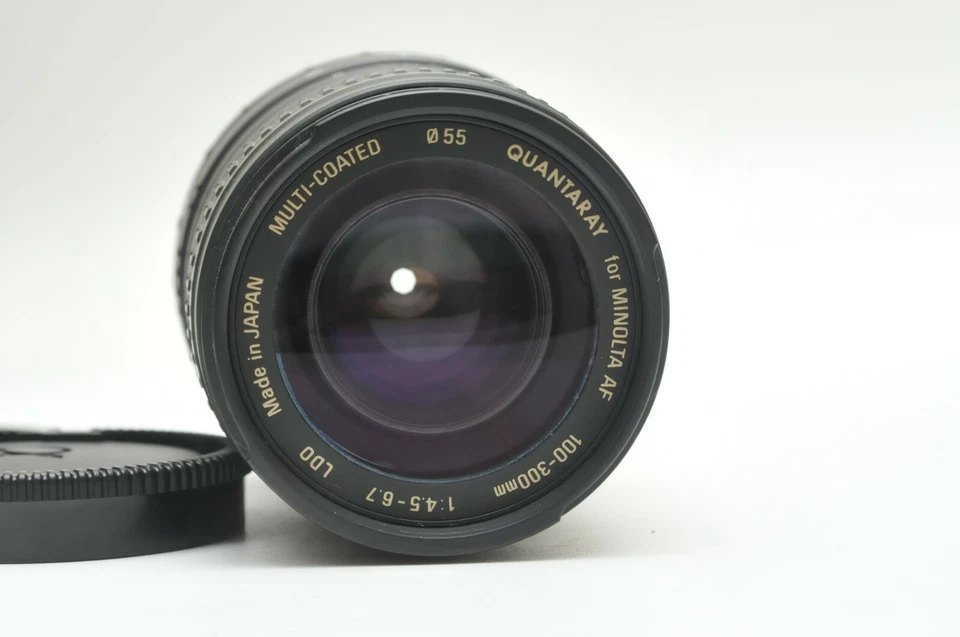 Quantaray 100-300mm F/4.5-6.7 MC AF Lens for Sony Alpha A Mount 99 Minolta  - Image 1 of 4