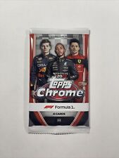 (1) 2022 Topps Chrome Formula 1 F1 Hobby Lite Factory Pack From Box