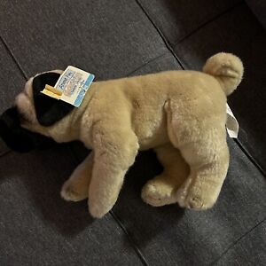 Vintage! 2000 Stuffed Plush Animal Toys R Us Exclusive Pug Dog 14”!!!