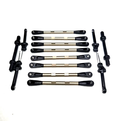 Losi Mini LMT 1/18 Links Turnbuckles Rod Ends Lower & Upper Sway Bars Front Rear - Image 1 of 3