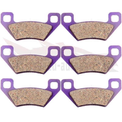 Kit de pastillas de freno delanteras y traseras de fibra de carbono para KYMCO 2008-2012 4x4 IRS MXU 375 Foto 1 de 4