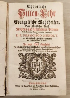 Christliche Sitten-Lehr Über die Evangelische Wahrheiten - Immagine 1 di 2