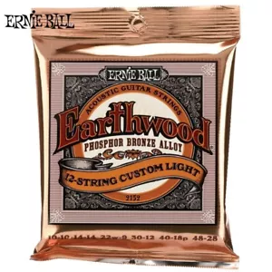 Ernie Ball 2152 Earthwood Custom Light 12-String Acoustic Guitar Strings - Picture 1 of 1