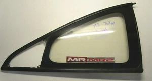 Toyota MR2 MK2 Rev3 type importation conducteurs fenêtre arrière latérale - type de dessus en étain bronze - Photo 1/3