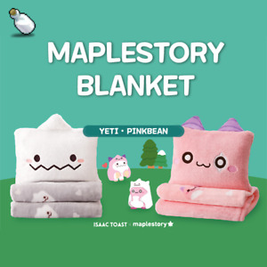 MapleStory Maple Story Isaac Toast Collaboration Blanket Limited