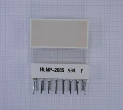 2x HLMP2685 HLMP-2685 / Light-Bar / red / HP / 16 Pin / Multi-Rabatt - Bild 1 von 2