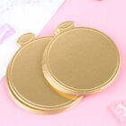 10Pcs 8/9cm Round Cake Board Mousse Pad Card Dessert Baking Pastry Display Tr Sp