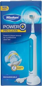Wisdom Power+ Pro Clean Rechargeable Electric Toothbrush Brand New and Authentic - Picture 1 of 7