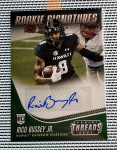 2021 Chronicles Draft Picks Threads Rookie Signatures Bronze Rico Bussey Jr Auto - Picture 1 of 2