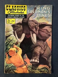 Clásicos ilustrados #97 minas del rey Salomón HRN 118 - Imagen 1 de 2