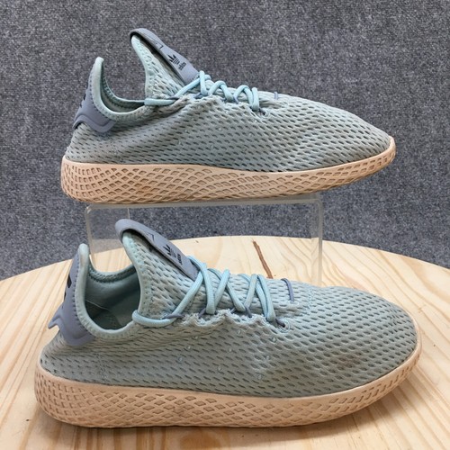 Scarpe Adidas Youth 6 Tennis Hu X Pharrell Williams Blu Ghiaccio Sneakers Basse CP9802