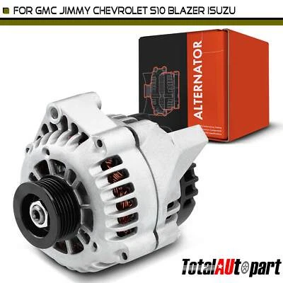 Alternador para Chevrolet Blazer 1998-2000 GMC Jimmy 105A 12V CW polea de 6 ranuras Foto 1 de 4