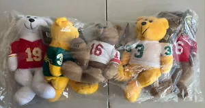 Plüsch Classic Collecticritter Limited Edition Bär 5er Set Joe Montana Neu - Bild 1 von 5
