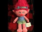 Rare Dreamworks Trolls 24" Stuffed Plushy Poppy Pink Troll Easter Basket Toy NEW