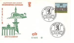 FDC Berlin Mi. 236 Schmuckumschlag FIDACOS - Bild 1 von 1