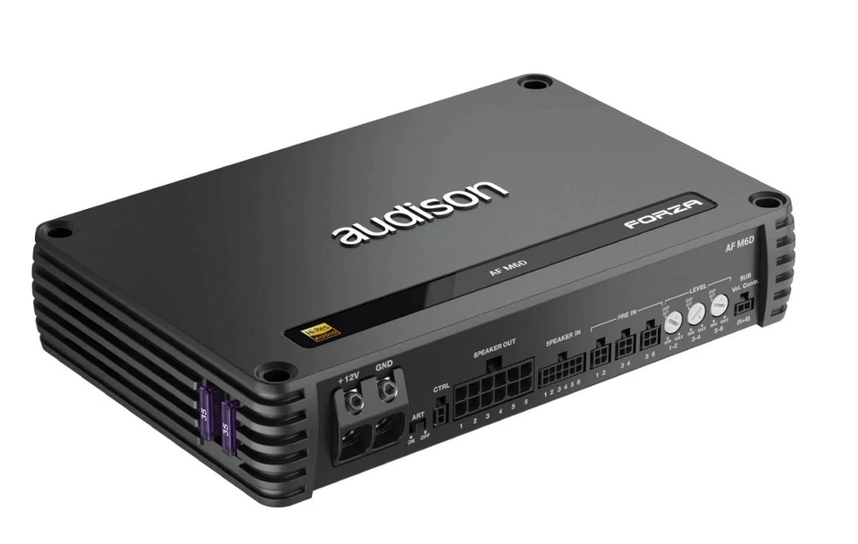 Audison AF M6D 6-Kanal Digital Endstufe Verstärker 6x 220Watt