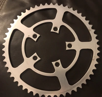 Chainring 53 Fits  Stronglight 99 SR Etc 86 BCD Light! Single & outer NOS - Image 1 of 3
