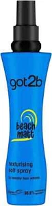 Schwarzkopf got2b Beach Matt Texture Sea Salt Hair Spray Medium Hold, 200 ml - Picture 1 of 6