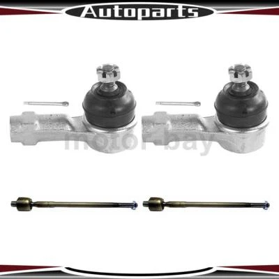 Extremo de barra de amarre interior exterior 4 piezas para Hyundai Elantra 2001 2002 2003 2004 2005 2006 Foto 1 de 3