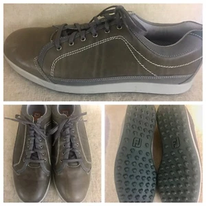 FJ Footjoy Spikeless Golf Shoe Mens Size 12 US (54249 Contour Casual Olive Gray - Imagen 1 de 12