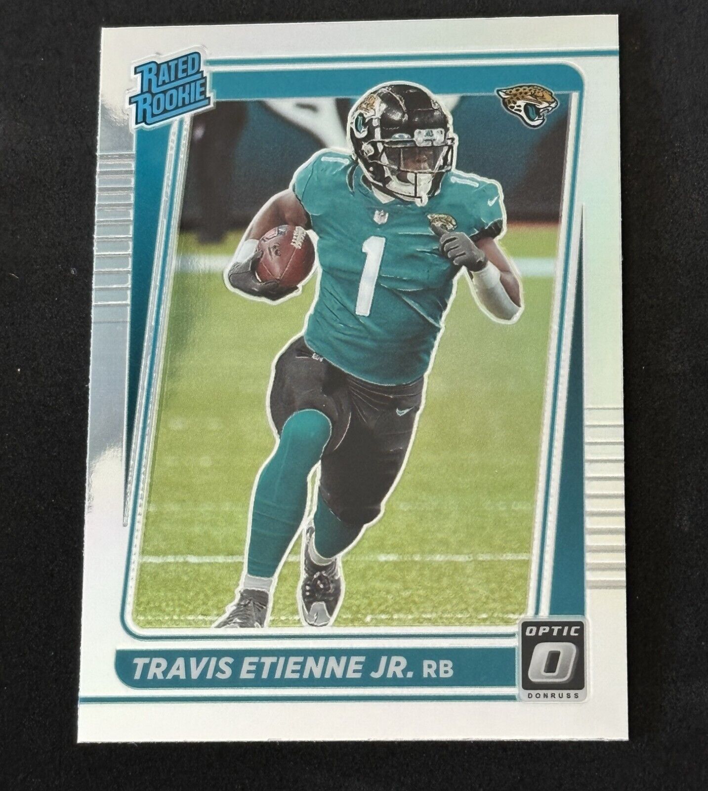 2021 Donruss Optic Holo Preview Travis Etienne Rated Rookie #P-258