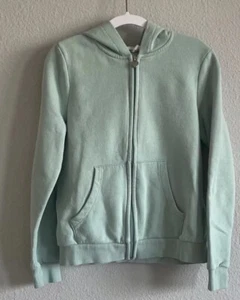 H&M Girls Kids Hooded Hoodie Top Size 8/10 With Pockets - Picture 1 of 3