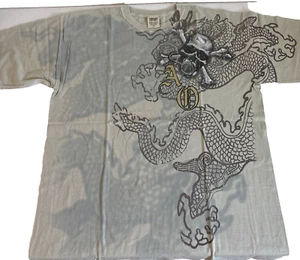 Amphibious Outfitters Men's T-Shirt XL Scuba Skull Vintage Short Sleeve - Picture 1 of 7