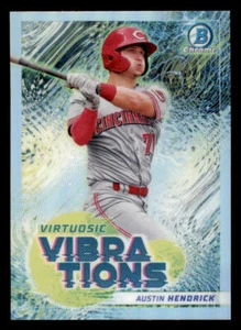 2022 Bowman Chrome Virtuosic Vibrations #VV9 Austin Hendrick - Picture 1 of 2