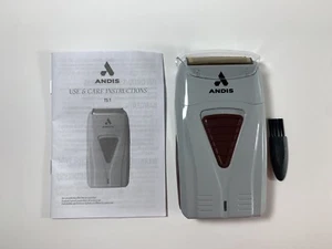 Andis TS-1 Foil Shaver, Lithium Titanium, NO CHARGER, Gray - Picture 1 of 5