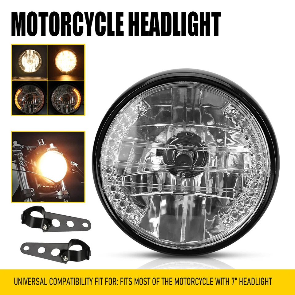 Farol plug and play LED 7 polegadas VF750 Shadow VT750 VT1100 VT600 para Honda VT Shadow VT750 - Imagem 1 de 4