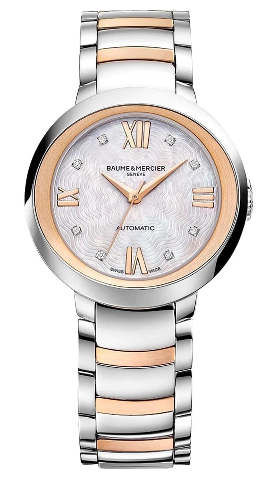 Baume & Mercier Promesse White Mother of Pearl Women's Watch - MOA10252