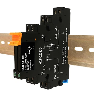 (2Pcs) Solid State Relay DD 3.3V 3V 5V 12V 24V 1.5A,Signal Relay for Plc,No Cont - Image 1 of 4