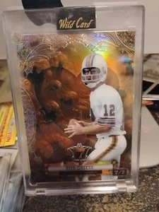 2024 Wild Card Bob Griese Dolphins 7/7 Made - Picture 1 of 2