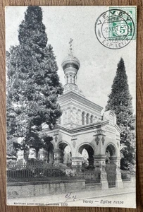 CPA - Carte Postale - SUISSE -  Vevey - Eglise Russe / 1907 - Imagen 1 de 2