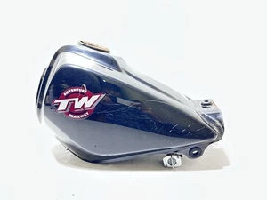 Yamaha TW200 2JL Fuel Tank Gas Tank OEM w/ Fuel Petcock Used Japan - Picture 1 of 8